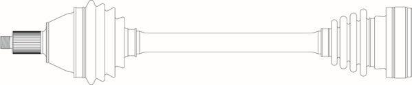 General Ricambi AU3365 - Приводний вал avtolavka.club