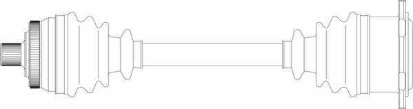 General Ricambi AU3330 - Приводний вал avtolavka.club