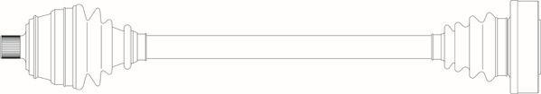 General Ricambi AU3326 - Приводний вал avtolavka.club