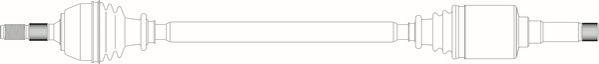 General Ricambi CI3021 - Приводний вал avtolavka.club