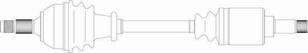 General Ricambi CI3232 - Приводний вал avtolavka.club