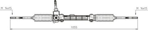 General Ricambi FI4115 - Рульовий механізм, рейка avtolavka.club