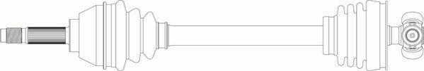General Ricambi FI3198 - Приводний вал avtolavka.club