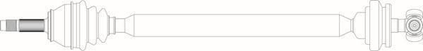 General Ricambi FI3356 - Приводний вал avtolavka.club