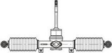 General Ricambi PO4001 - Рульовий механізм, рейка avtolavka.club