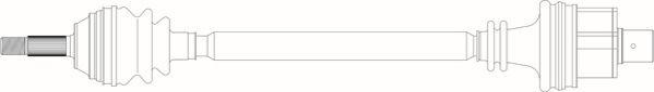 General Ricambi RE3200 - Приводний вал avtolavka.club