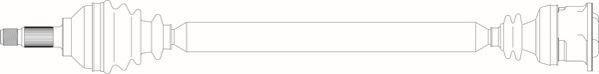 General Ricambi RV3066 - Приводний вал avtolavka.club