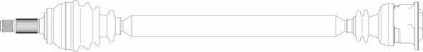 General Ricambi RV3068 - Приводний вал avtolavka.club