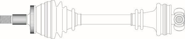 General Ricambi SA3042 - Приводний вал avtolavka.club