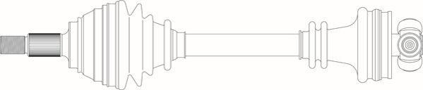 General Ricambi SA3036 - Приводний вал avtolavka.club