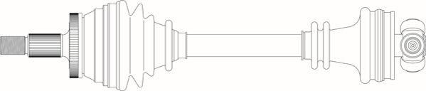 General Ricambi SA3038 - Приводний вал avtolavka.club