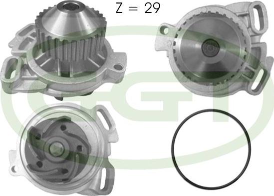 GGT PA10559 - Водяний насос avtolavka.club