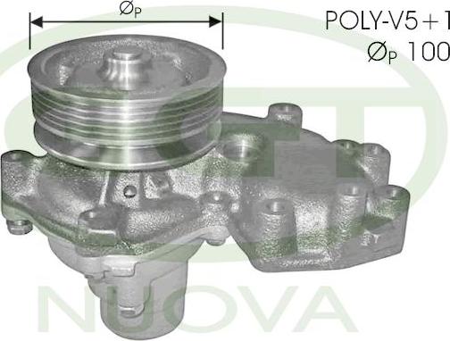 GGT PA10513 - Водяний насос avtolavka.club