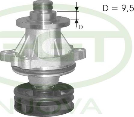 GGT PA10587 - Водяний насос avtolavka.club