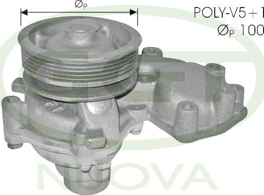 GGT PA10647 - Водяний насос avtolavka.club