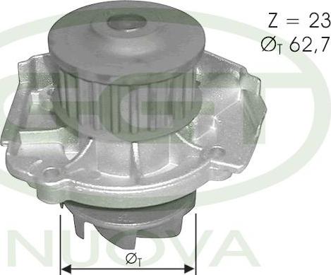 GGT PA12360 - Водяний насос avtolavka.club