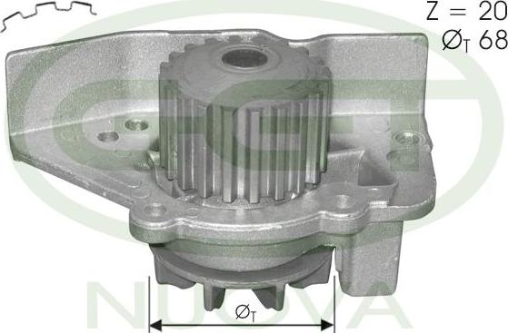 GGT PA12303 - Водяний насос avtolavka.club