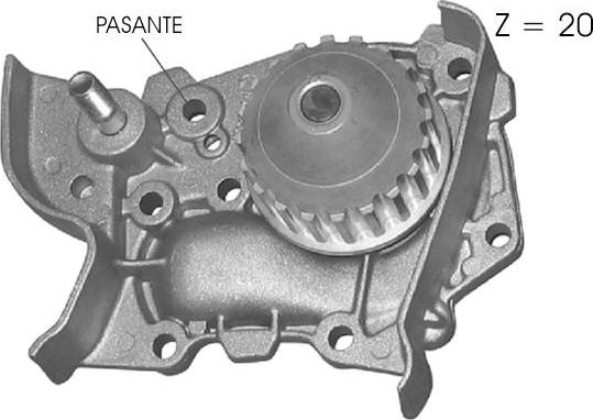 GGT PA12768 - Водяний насос avtolavka.club