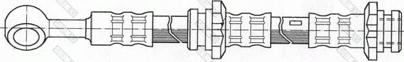 Girling 9004656 - Гальмівний шланг avtolavka.club