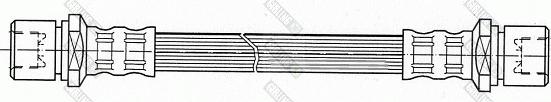 Girling 9001404 - Гальмівний шланг avtolavka.club