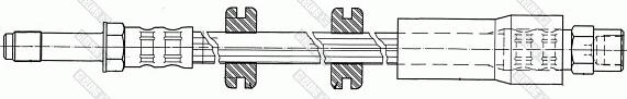 Girling 9002446 - Гальмівний шланг avtolavka.club