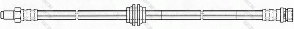 Girling 9002430 - Гальмівний шланг avtolavka.club