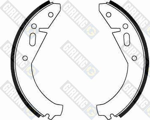 Girling 5181419 - Комплект гальм, барабанний механізм avtolavka.club