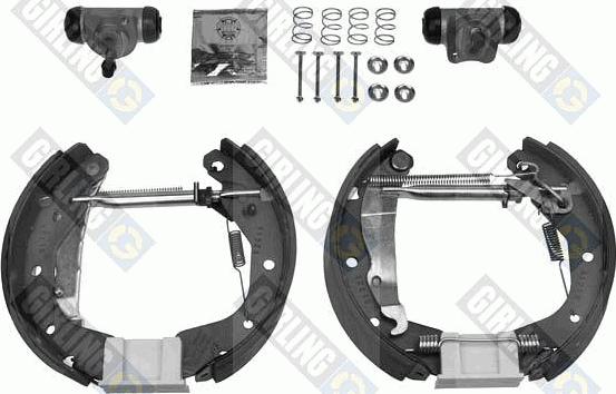 Girling 5316259 - Комплект гальм, барабанний механізм avtolavka.club