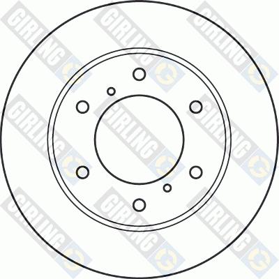 Girling 6049201 - Гальмівний диск avtolavka.club