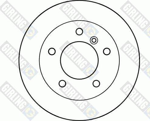 Girling 6040885 - Гальмівний диск avtolavka.club