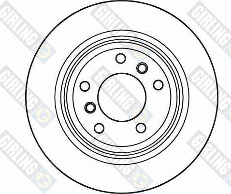 Girling 6041432 - Гальмівний диск avtolavka.club
