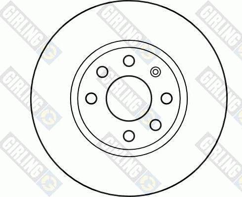 Girling 6041651 - Гальмівний диск avtolavka.club