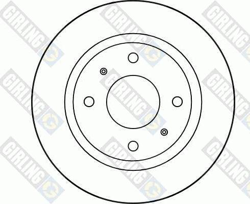 Girling 6041273 - Гальмівний диск avtolavka.club
