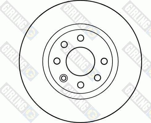 Girling 6043003 - Гальмівний диск avtolavka.club