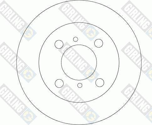 Girling 6043151 - Гальмівний диск avtolavka.club