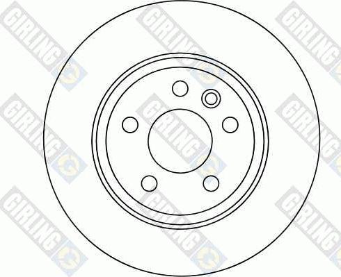 Girling 6042084 - Гальмівний диск avtolavka.club