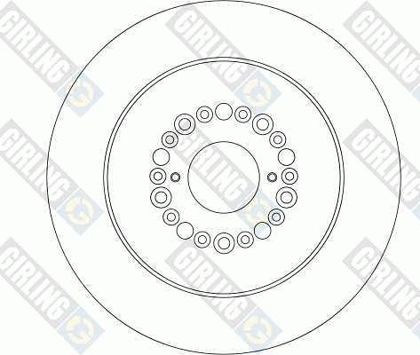 Girling 6042892 - Гальмівний диск avtolavka.club