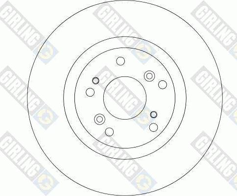 Girling 6042881 - Гальмівний диск avtolavka.club