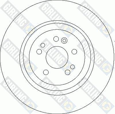 Girling 6042225 - Гальмівний диск avtolavka.club