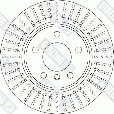 Girling 6063132 - Гальмівний диск avtolavka.club