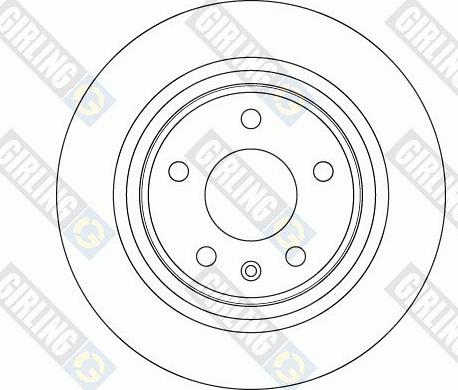 Girling 6063704 - Гальмівний диск avtolavka.club