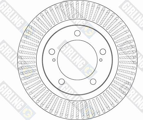 Girling 6062395 - Гальмівний диск avtolavka.club