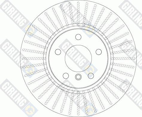 Girling 6062205 - Гальмівний диск avtolavka.club