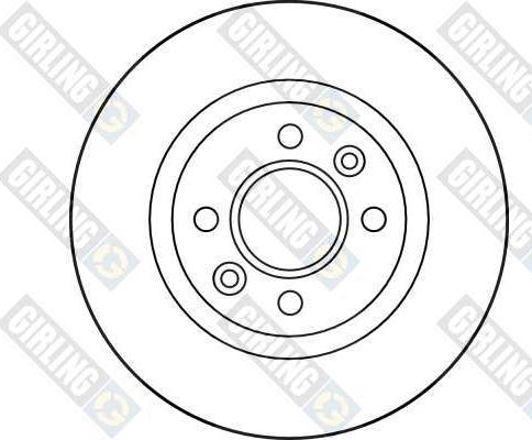 Girling 6010171 - Гальмівний диск avtolavka.club
