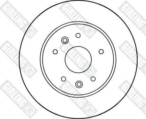 Girling 6010294 - Гальмівний диск avtolavka.club