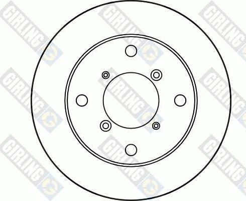 Girling 6030321 - Гальмівний диск avtolavka.club