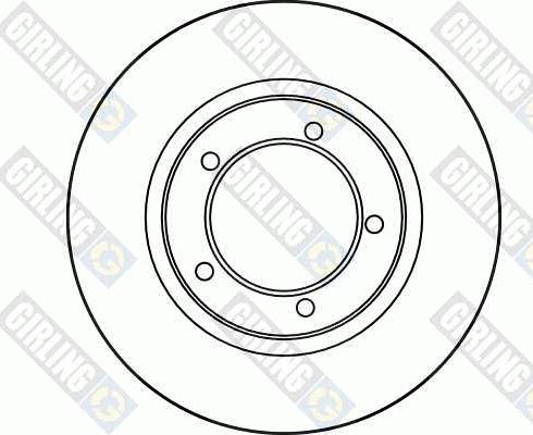 Girling 6031113 - Гальмівний диск avtolavka.club
