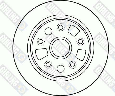 Girling 6031174 - Гальмівний диск avtolavka.club