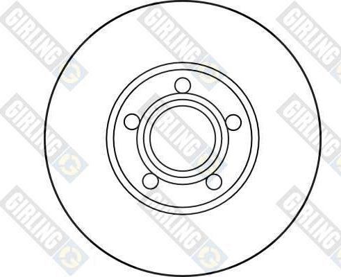 Girling 6026503 - Гальмівний диск avtolavka.club