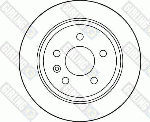 Girling 6027944 - Гальмівний диск avtolavka.club